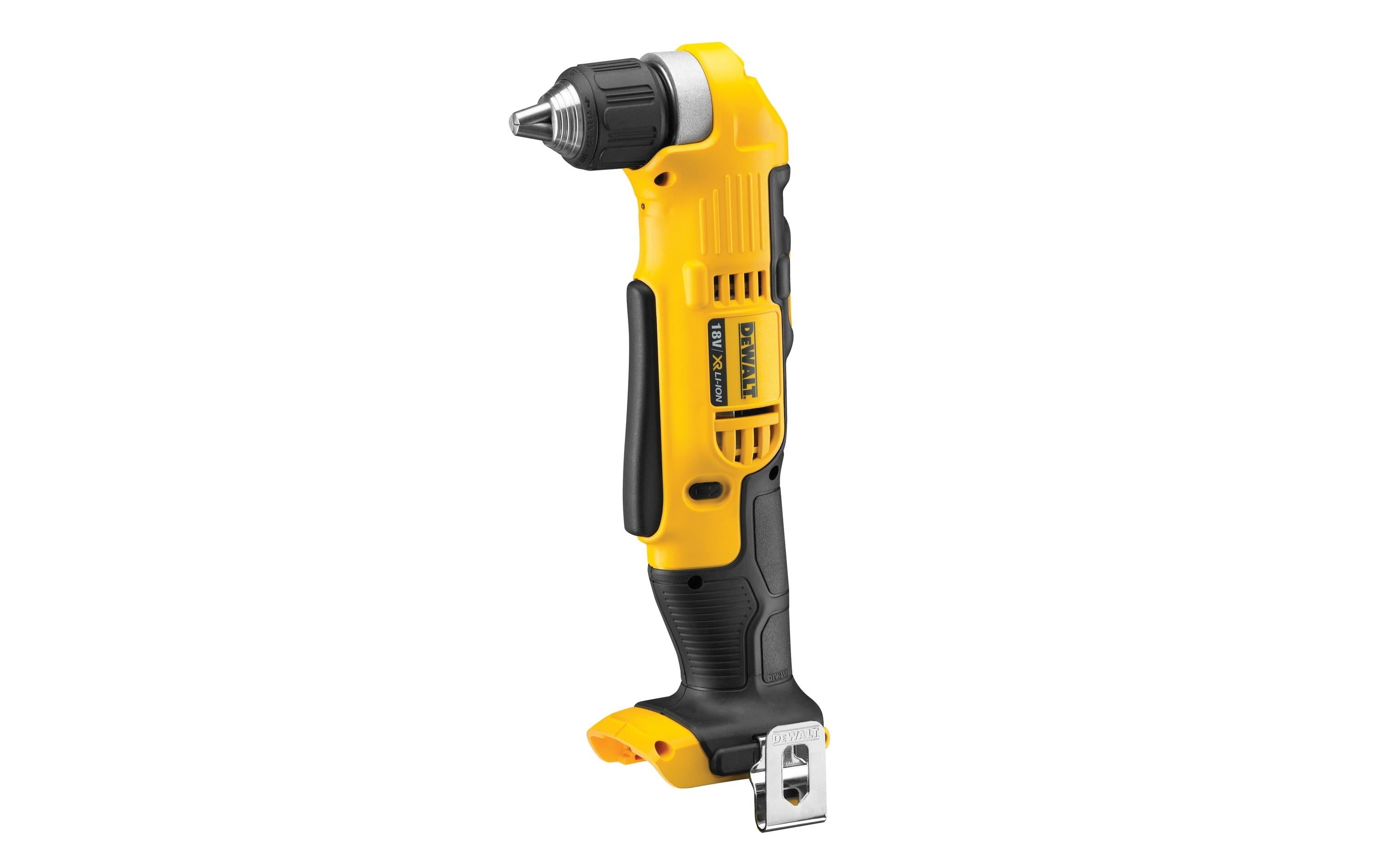 DeWalt Akku-Winkelbohrmaschine DCD740NT – 18 V (XR) – Schnellspannbohrfutter – Koffer – Solo