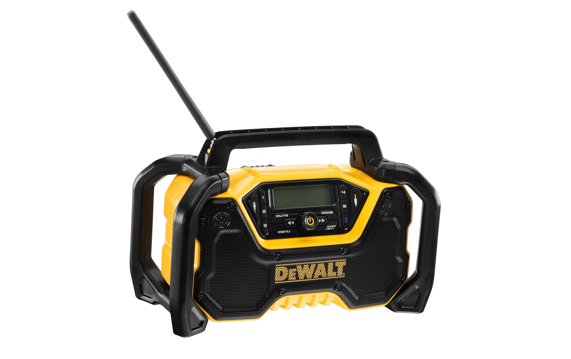DeWalt DCR029-QW Solo – Tragbares DAB+ Radio, IP54, für XR 18 V – Schwarz/Gelb