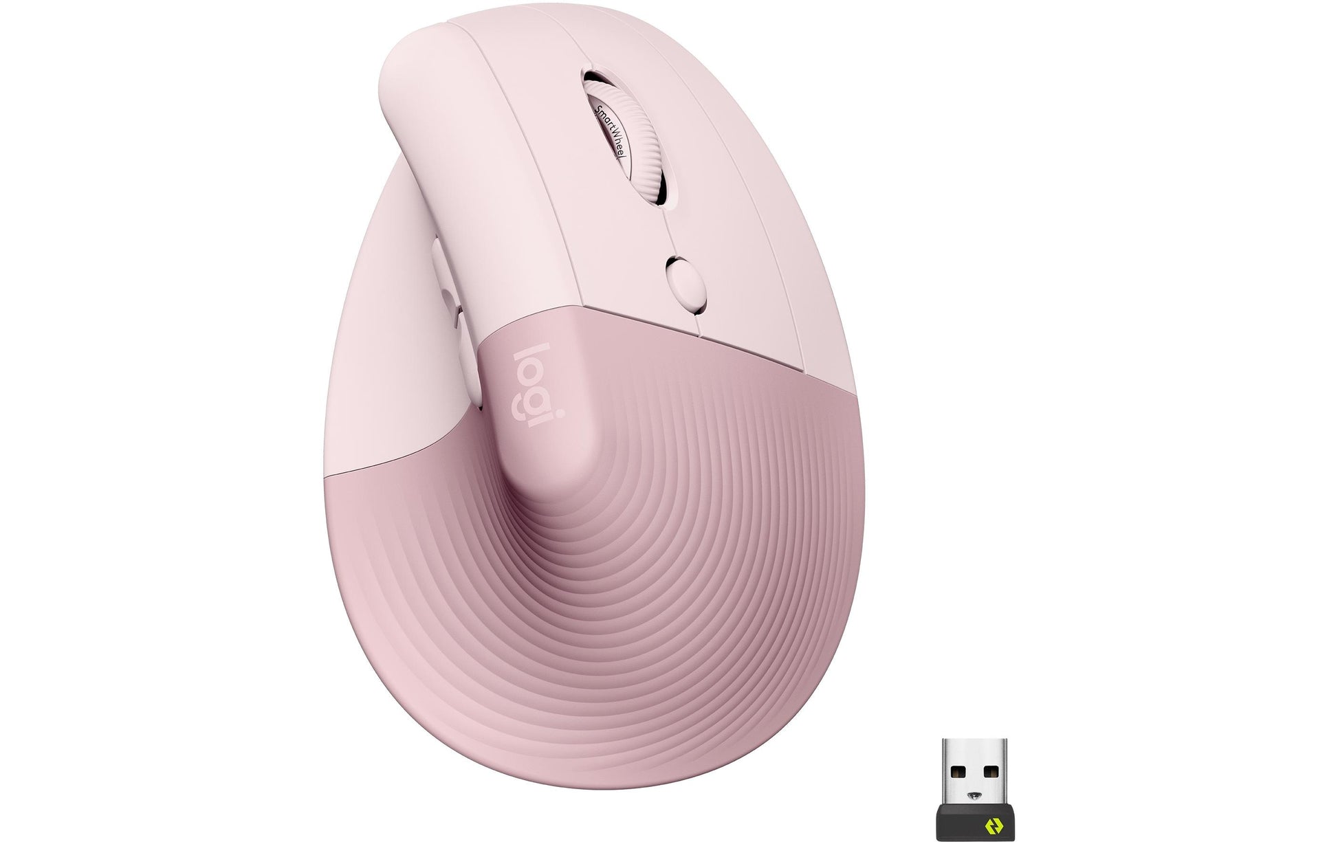 Logitech Lift Rose/Dark Rose (EMEA) Ergonomische Maus