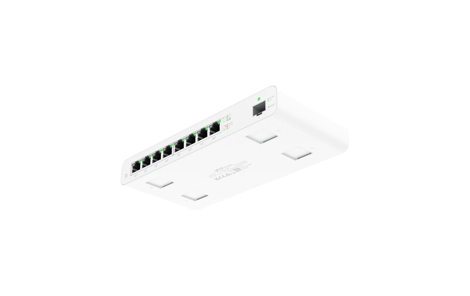 Ubiquiti UISP Router – Enterprise-Router, 8x RJ-45 (Gigabit, PoE), 1x SFP (WAN)