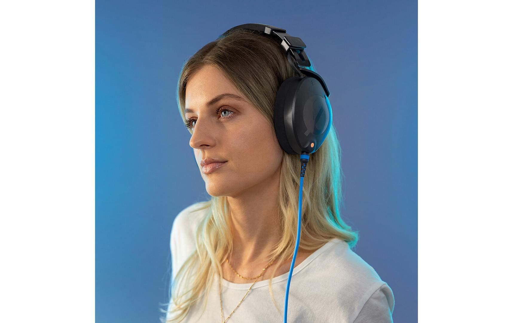 RØDE NTH-Cable12 – Adapterkabel – für NTH-100 – 3,5 mm Klinke auf 3,5 mm Klinke – 1,2 m – Blau