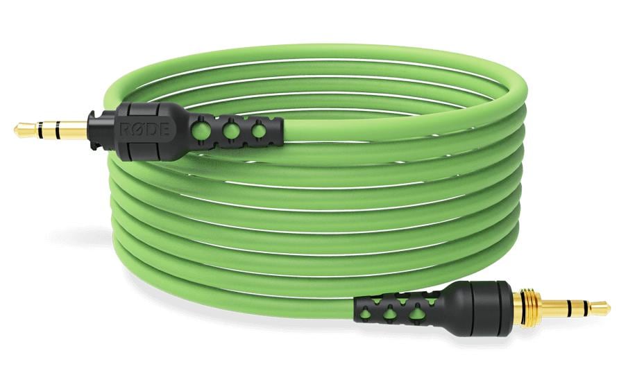 RØDE NTH-Cable24 – Adapterkabel – 3,5 mm auf 3,5 mm – 2,4 m – grün