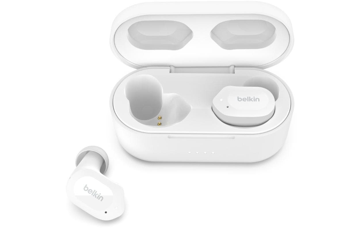 Belkin SoundForm Play – True Wireless In-Ear Kopfhörer – Bluetooth – Weiss