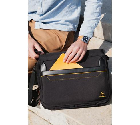 Exacompta 17234E Notebook-Tasche – für Notebooks bis 14", schwarz