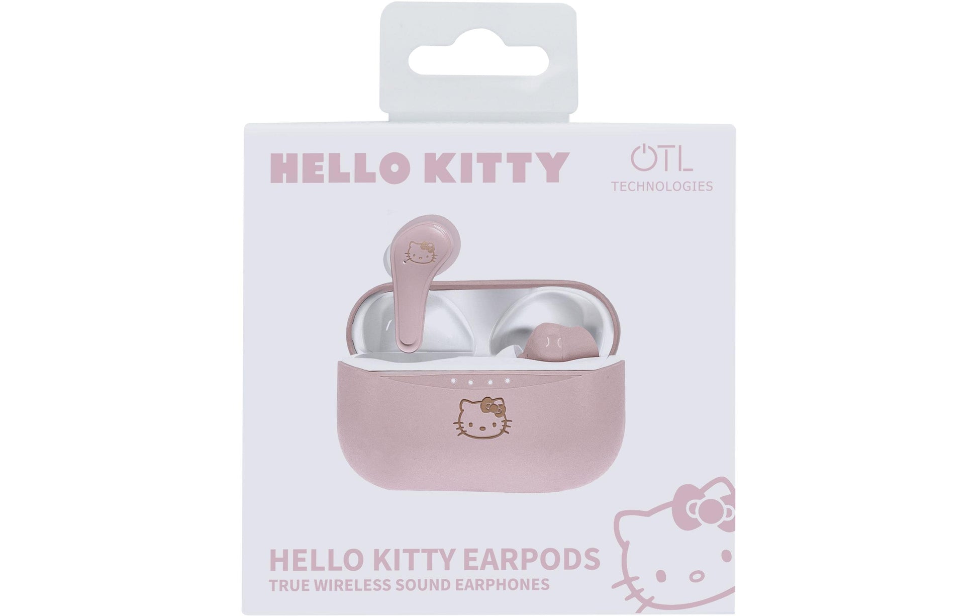 OTL Technologies Hello Kitty Earpods TWS In-Ear – Stereo, mit Ladecase, Rosa, BT 5.0