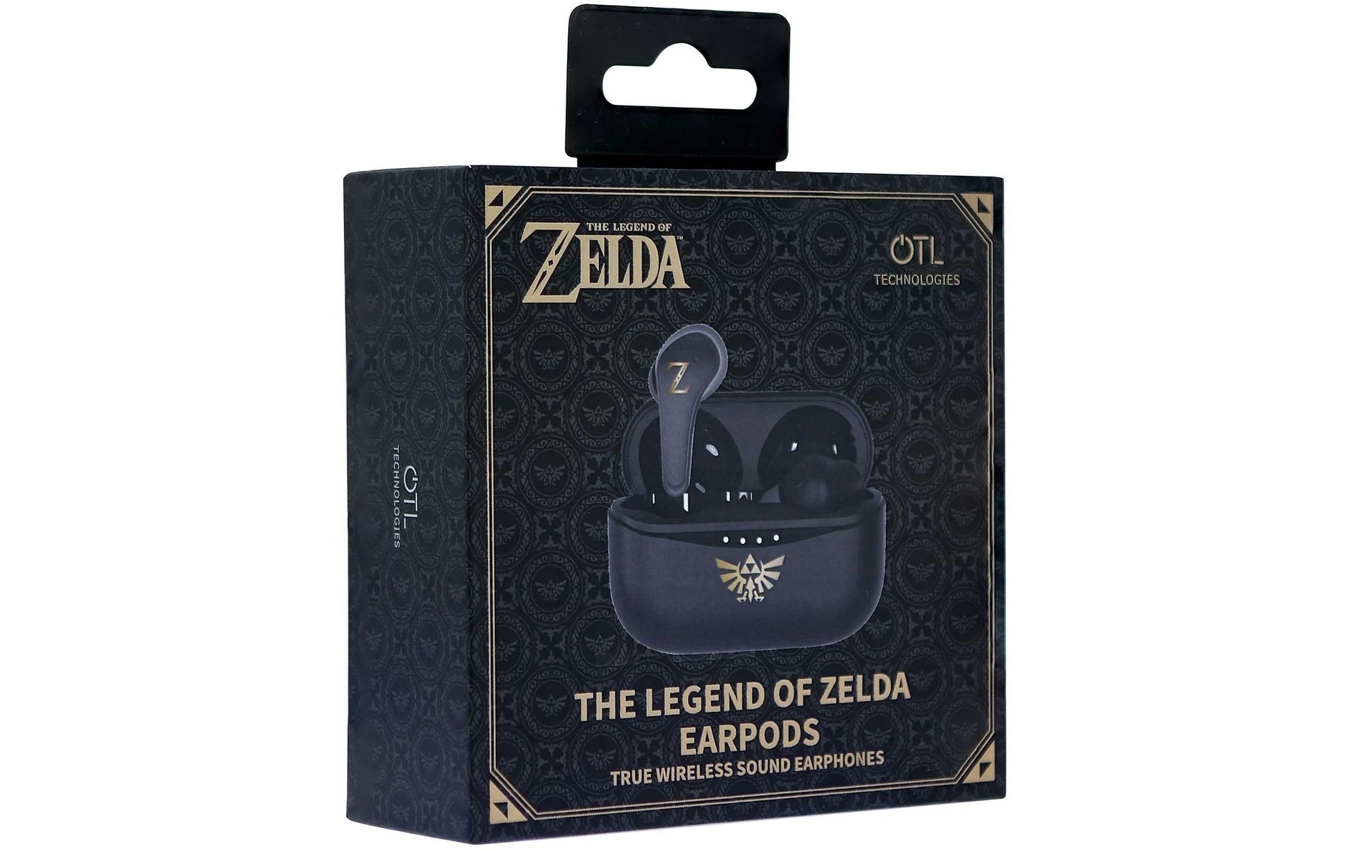 OTL Technologies OTL Nintendo Legend of Zelda Kinderkopfhörer – In-Ear, Stereo, TWS, mit Ladecase, Schwarz, BT 5.0