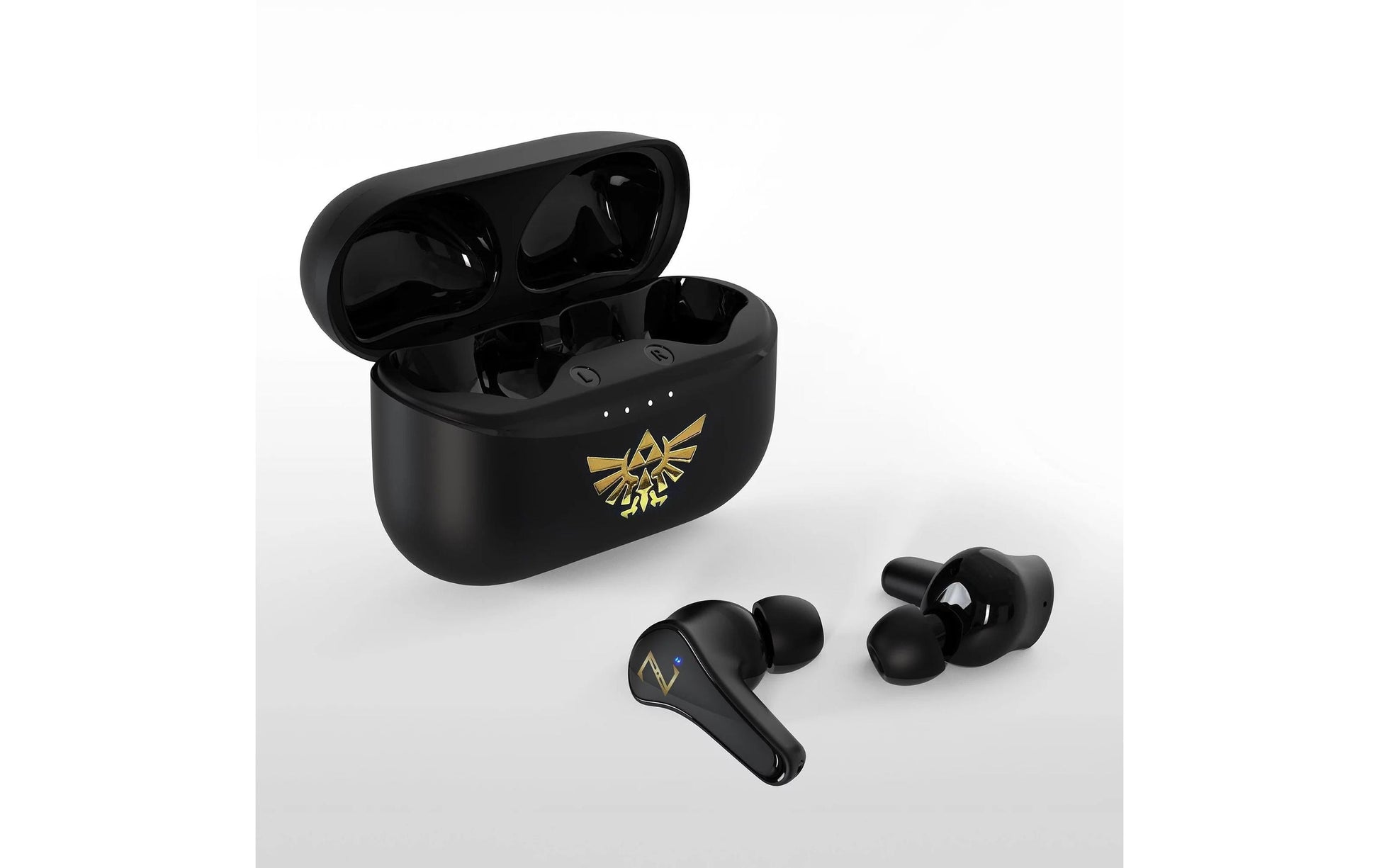 OTL Technologies OTL Nintendo Legend of Zelda Kinderkopfhörer – In-Ear, Stereo, TWS, mit Ladecase, Schwarz, BT 5.0