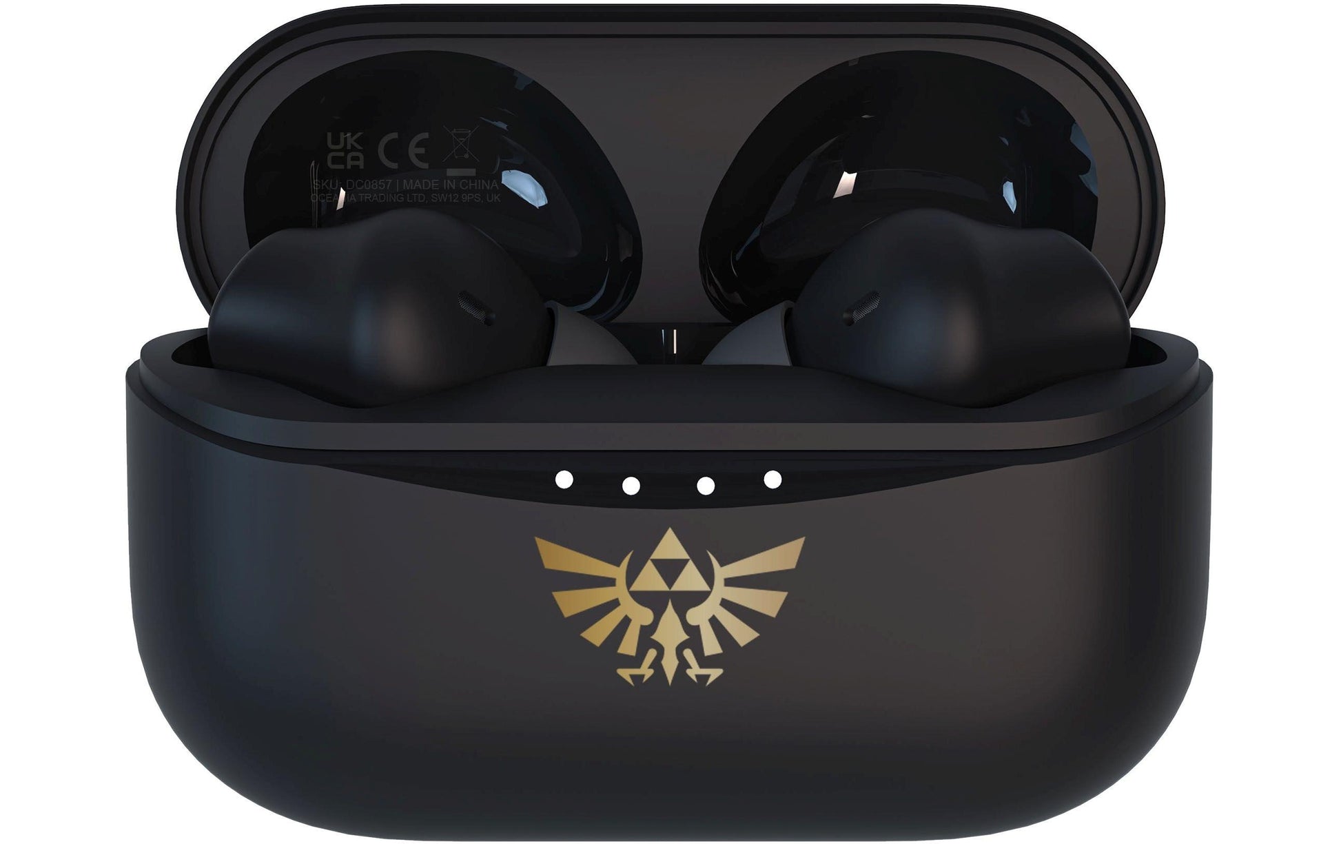 OTL Technologies OTL Nintendo Legend of Zelda Kinderkopfhörer – In-Ear, Stereo, TWS, mit Ladecase, Schwarz, BT 5.0