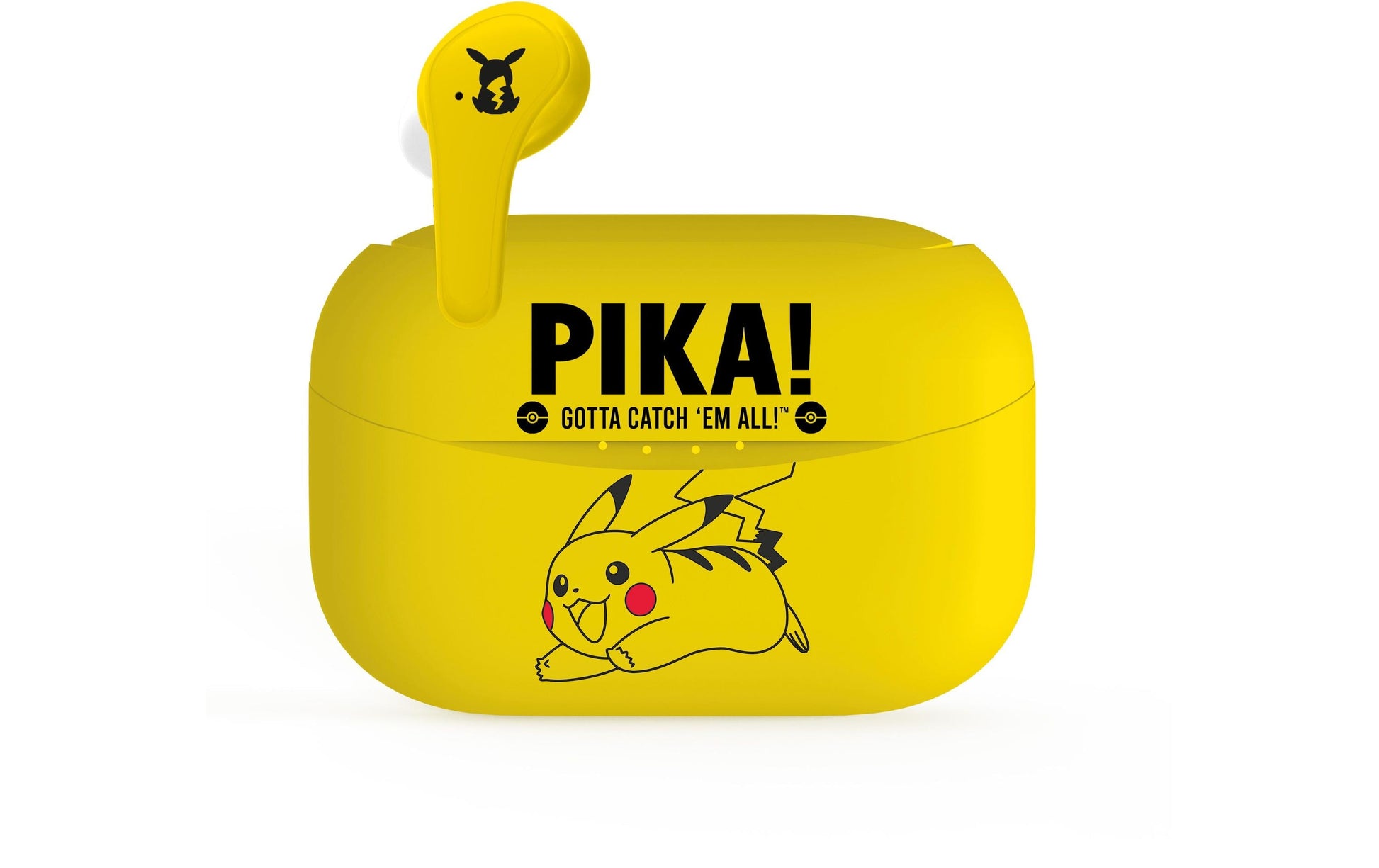 OTL Technologies Pokémon Pikachu TWS In-Ear Kinderkopfhörer – Stereo, TWS, mit Ladecase, Gelb, BT 5.0