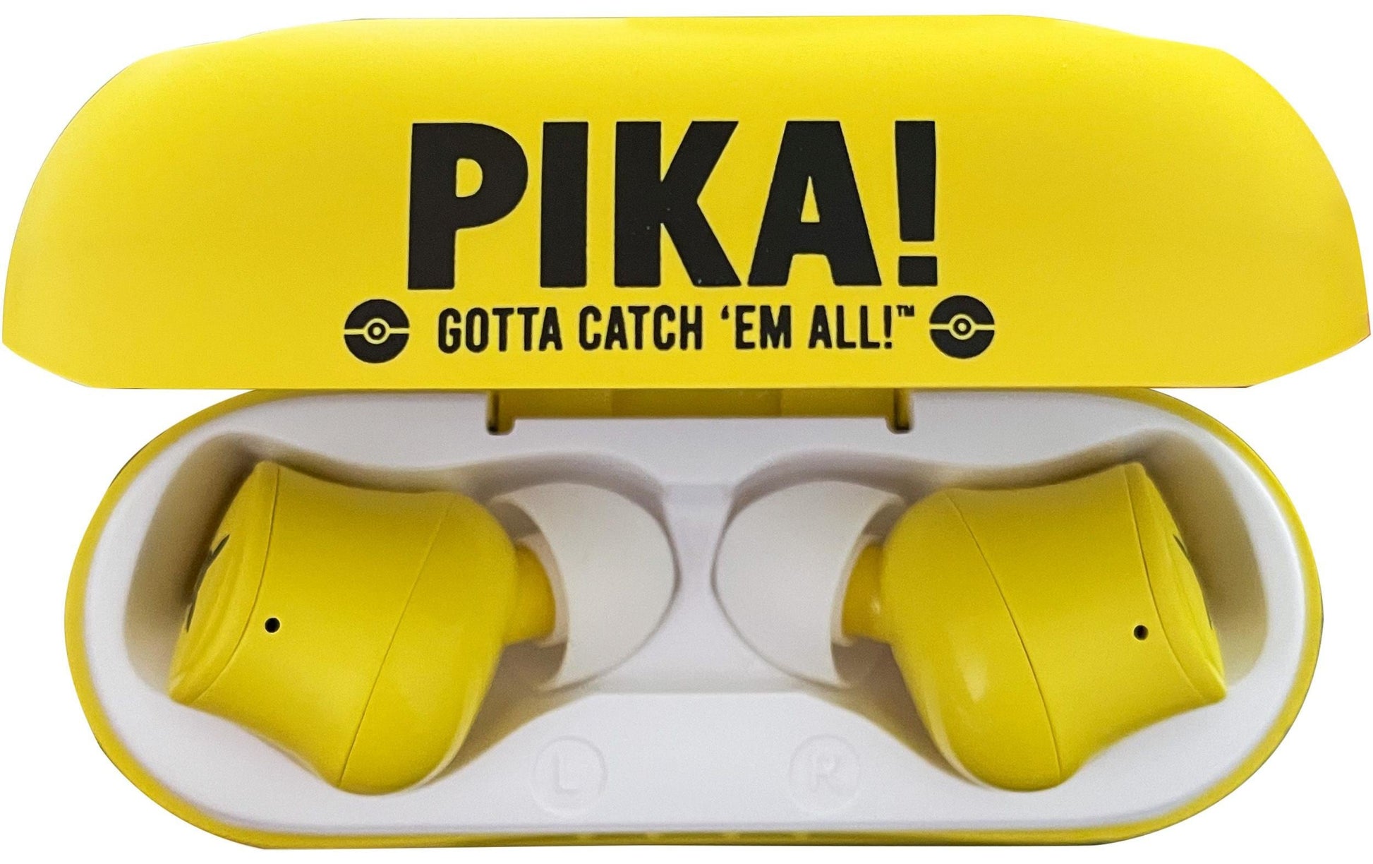 OTL Technologies Pokémon Pikachu TWS In-Ear Kinderkopfhörer – Stereo, TWS, mit Ladecase, Gelb, BT 5.0