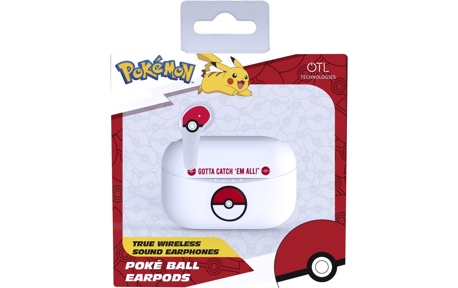 OTL Technologies Pokéball Earpods TWS In-Ear – Stereo, mit Ladecase, Weiss, BT 5.0
