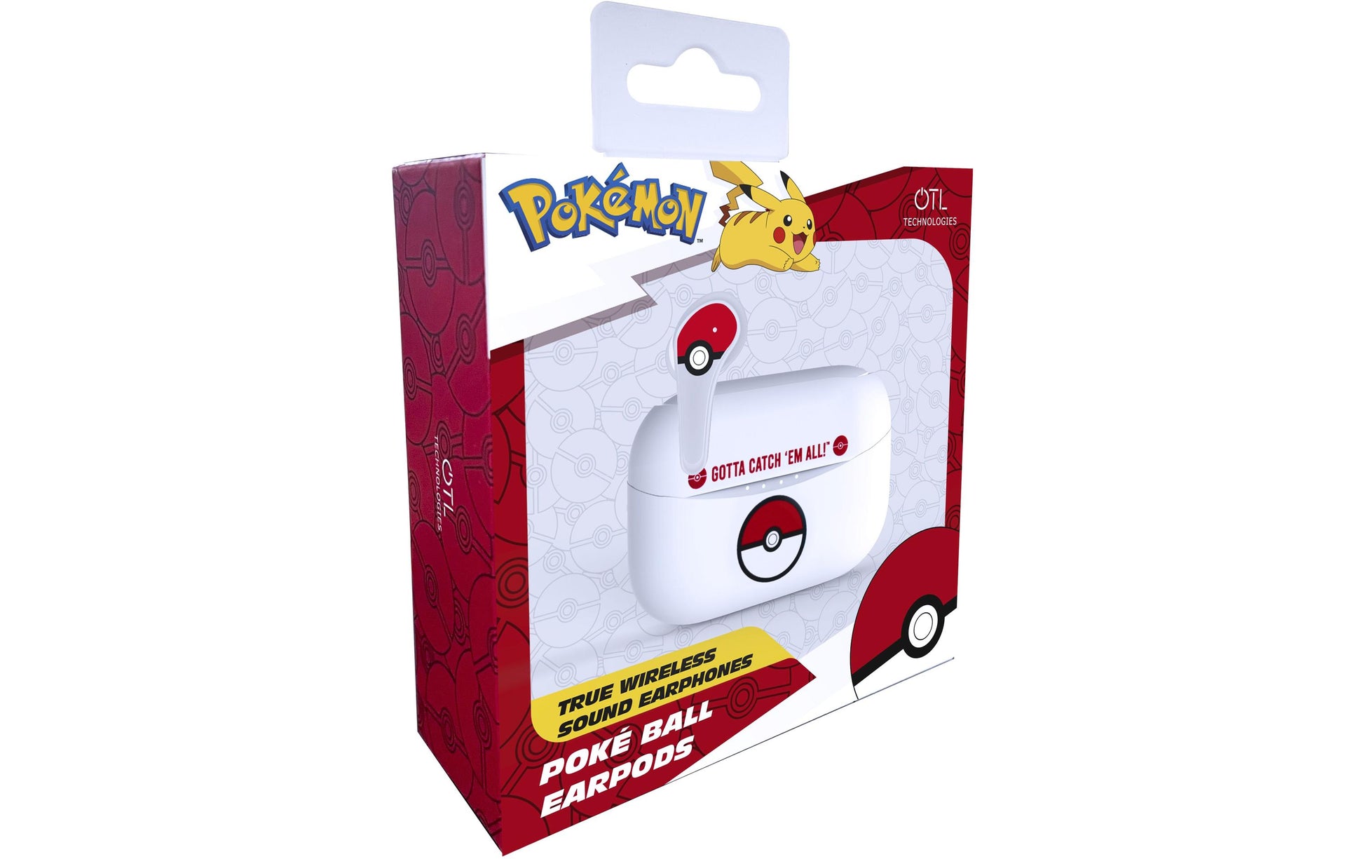 OTL Technologies Pokéball Earpods TWS In-Ear – Stereo, mit Ladecase, Weiss, BT 5.0