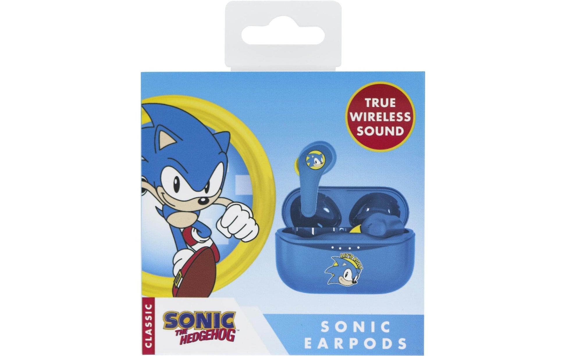 OTL Technologies OTL SEGA Sonic the Hedgehog TWS Earpods – True Wireless In-Ear Kopfhörer – Bluetooth 5.0 – Blau – bis 6 h