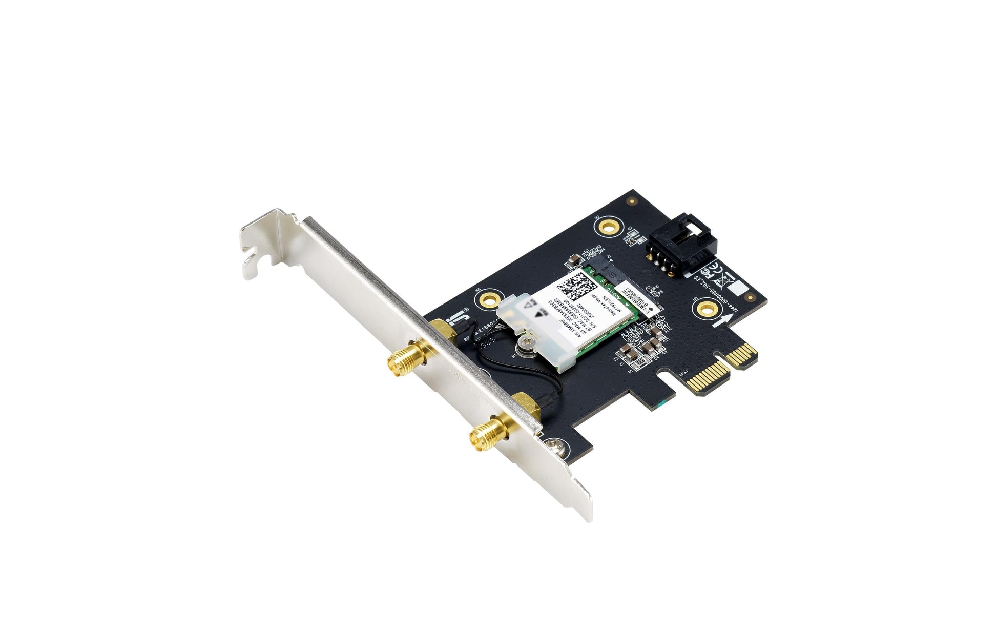 ASUS PCE-AX1800 PCIe WLAN-Karte – Wi-Fi 6 (802.11ax), bis 1775 Mbit/s, Dual-Band, Bluetooth 5.2