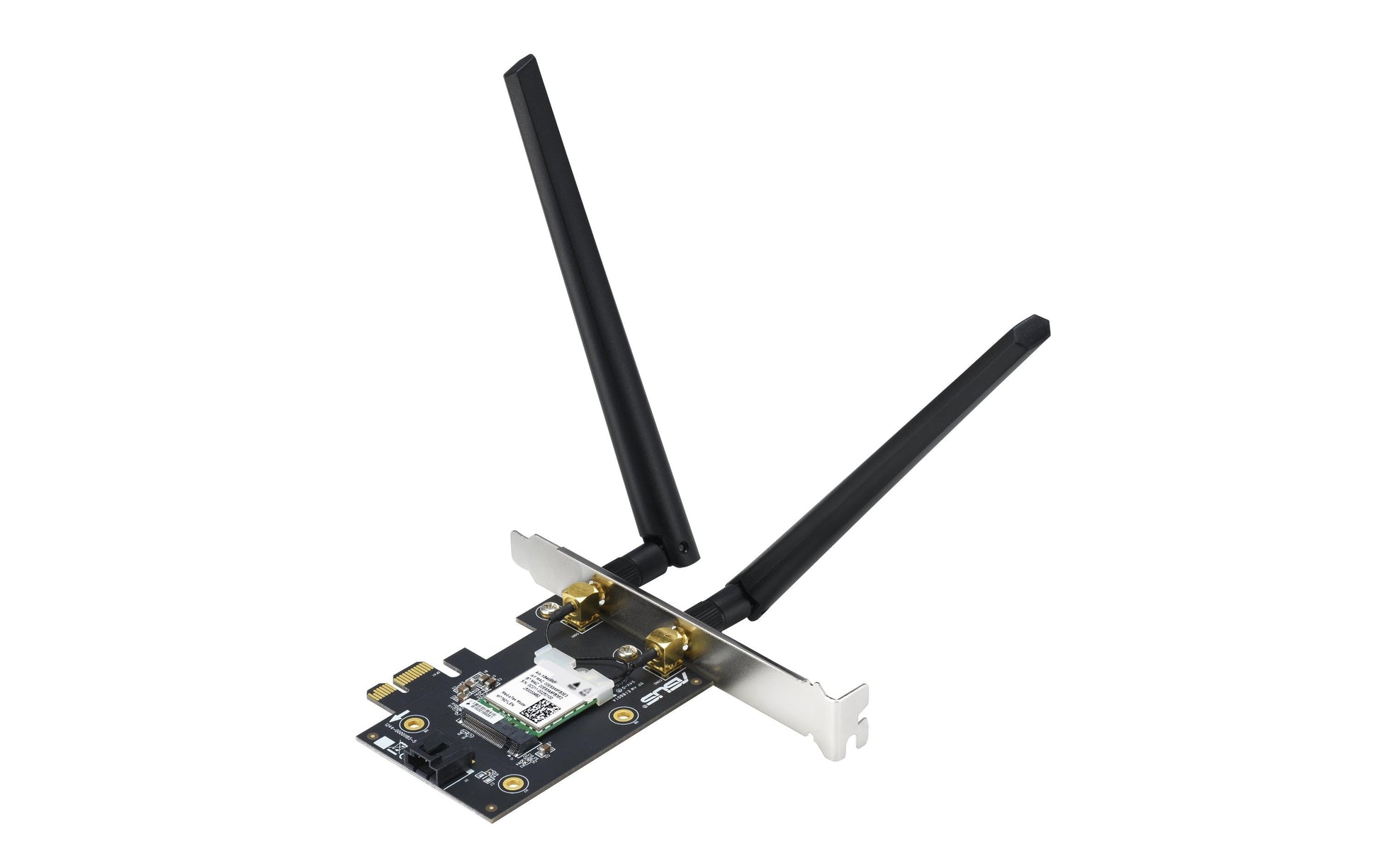 ASUS PCE-AX1800 PCIe WLAN-Karte – Wi-Fi 6 (802.11ax), bis 1775 Mbit/s, Dual-Band, Bluetooth 5.2