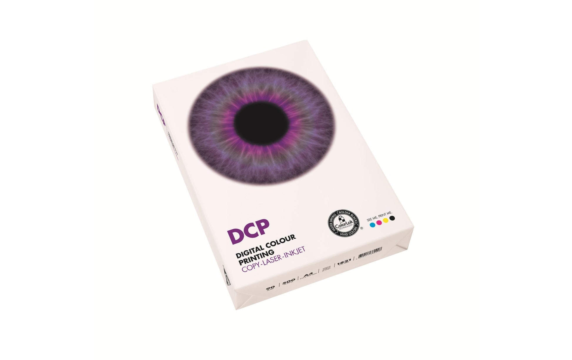 Clairefontaine DCP Kopierpapier – A4, 90 g/m², hochweiss – für Inkjet/Laser – FSC, EU Ecolabel – 2500 Blatt