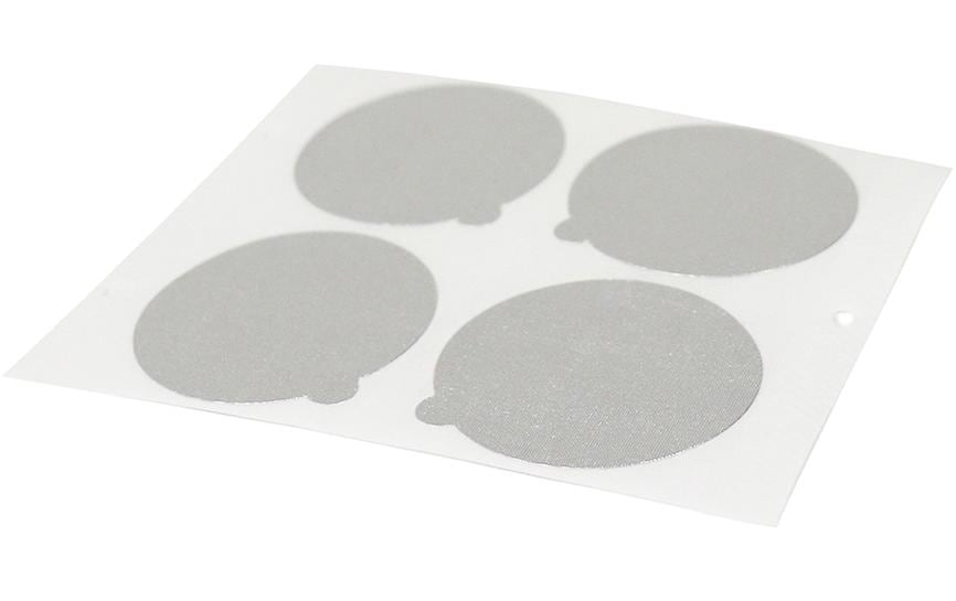 GEFU Kaffeefilter CONSCIO – Ø 3,6 cm, für Conscio Kaffeekapseln, 80 Stk., Aluminium