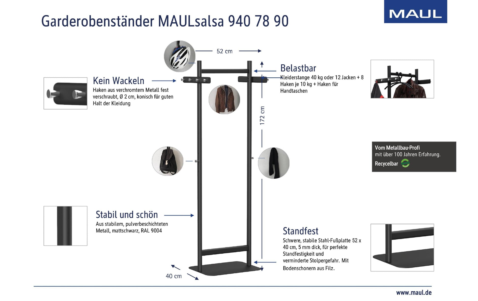MAUL Garderobenständer 9407890