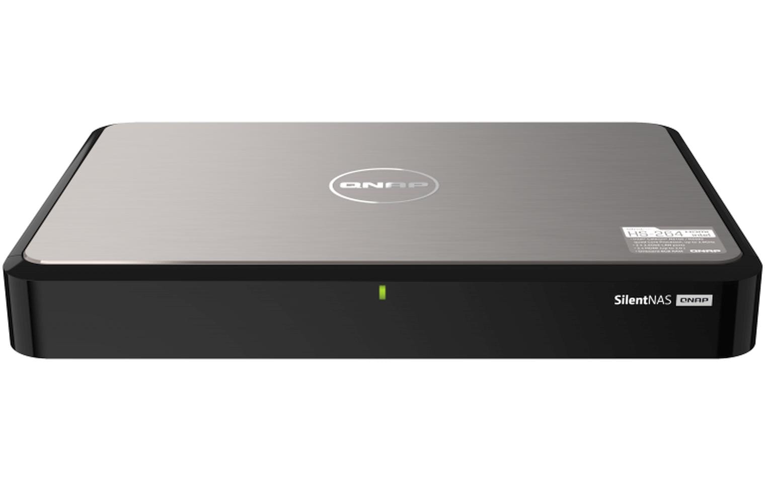 QNAP HS-264-8G NAS – 2-Bay, lüfterlos