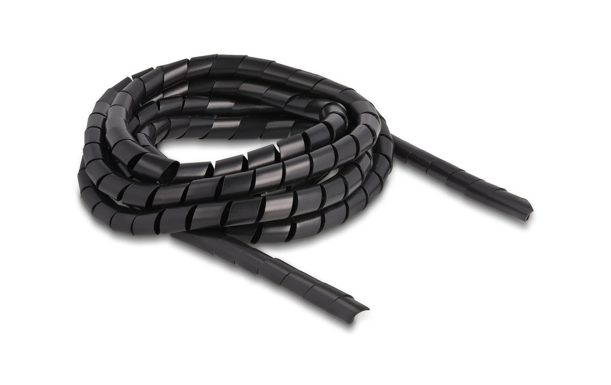 DeLOCK Kabelschlauch Ø 10 mm × 2 m, zuschneidbar – schwarz