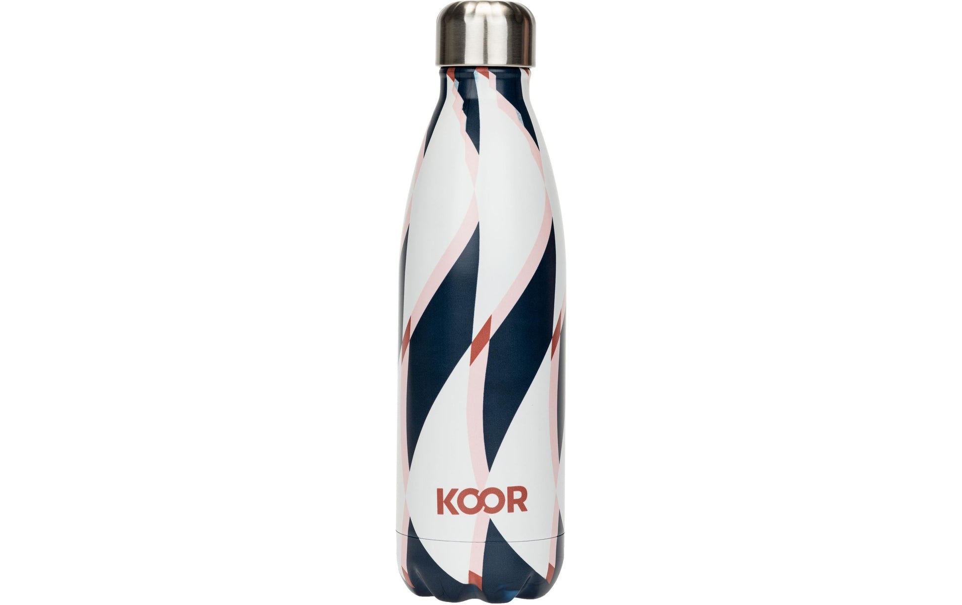 KOOR Isolierflasche 500 ml – Doppelwandig 12 h Heiss / 24 h Kalt, Edelstahl, Schraubdeckel