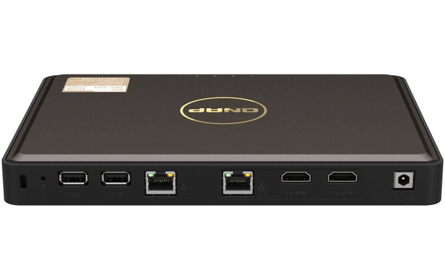 QNAP TBS-464-8G Speichergerät – PCIe Gen3 ×2, 4 × M.2 2280, 4 Bay