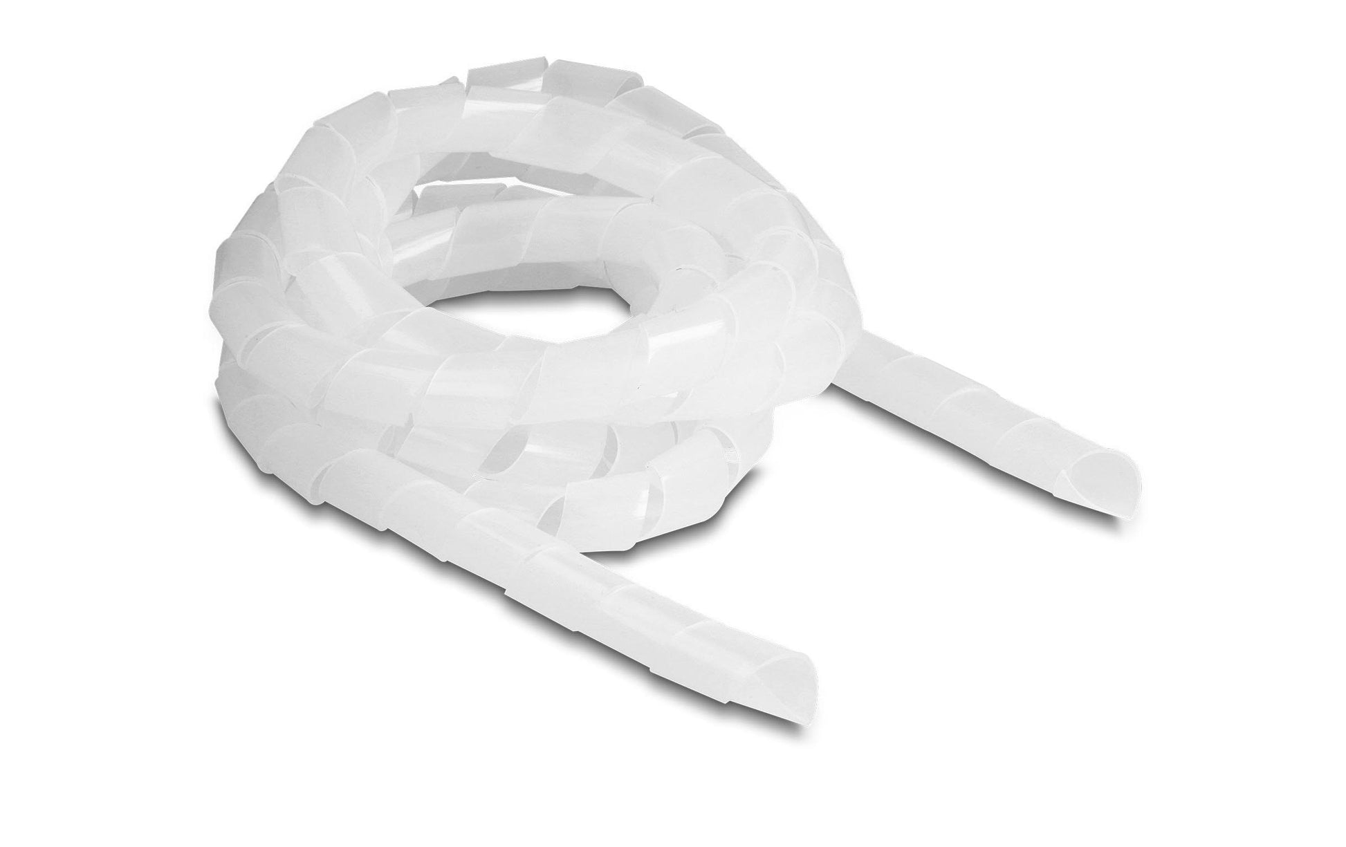 DeLOCK Kabelschlauch, Ø 16 mm × 2 m, zuschneidbar – transparent