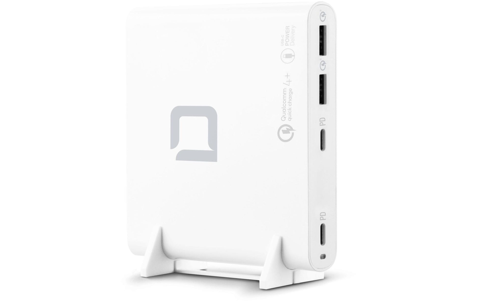 DICOTA D31893 Netzteil (EU, UK) – 120 W, 2× USB-C + 2× USB-A, PD, QC – für Laptops, Smartphones, Tablets