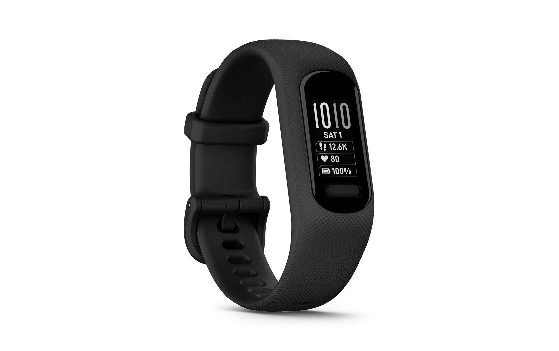 Garmin Vivosmart 5 GPS – Polycarbonat Schwarz, Sportarmband, S/M, 50 m, für Android, iOS