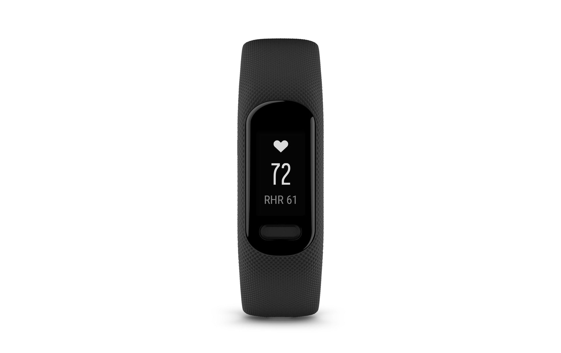 Garmin Vivosmart 5 GPS – Polycarbonat Schwarz, Sportarmband, S/M, 50 m, für Android, iOS