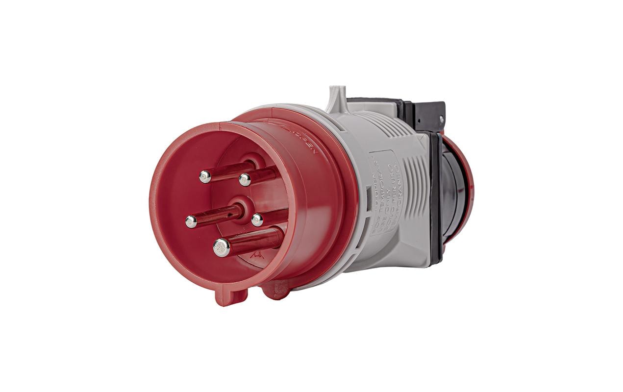 Steffen Adapterkabel, CEE 16-5 zu T25, 400 V 16 A, 5-polig, Kunststoff, Grau