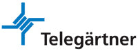 Telegärtner Rangierpanel 19" 1/2 HE, 1 Port, Cat7/Klasse F, geschirmt, Aufputz – grau