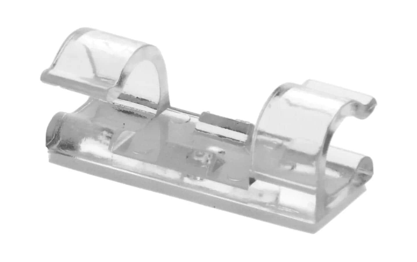 Max Hauri AG Max Hauri – Kabelclips 8 mm, transparent, 18 Stück
