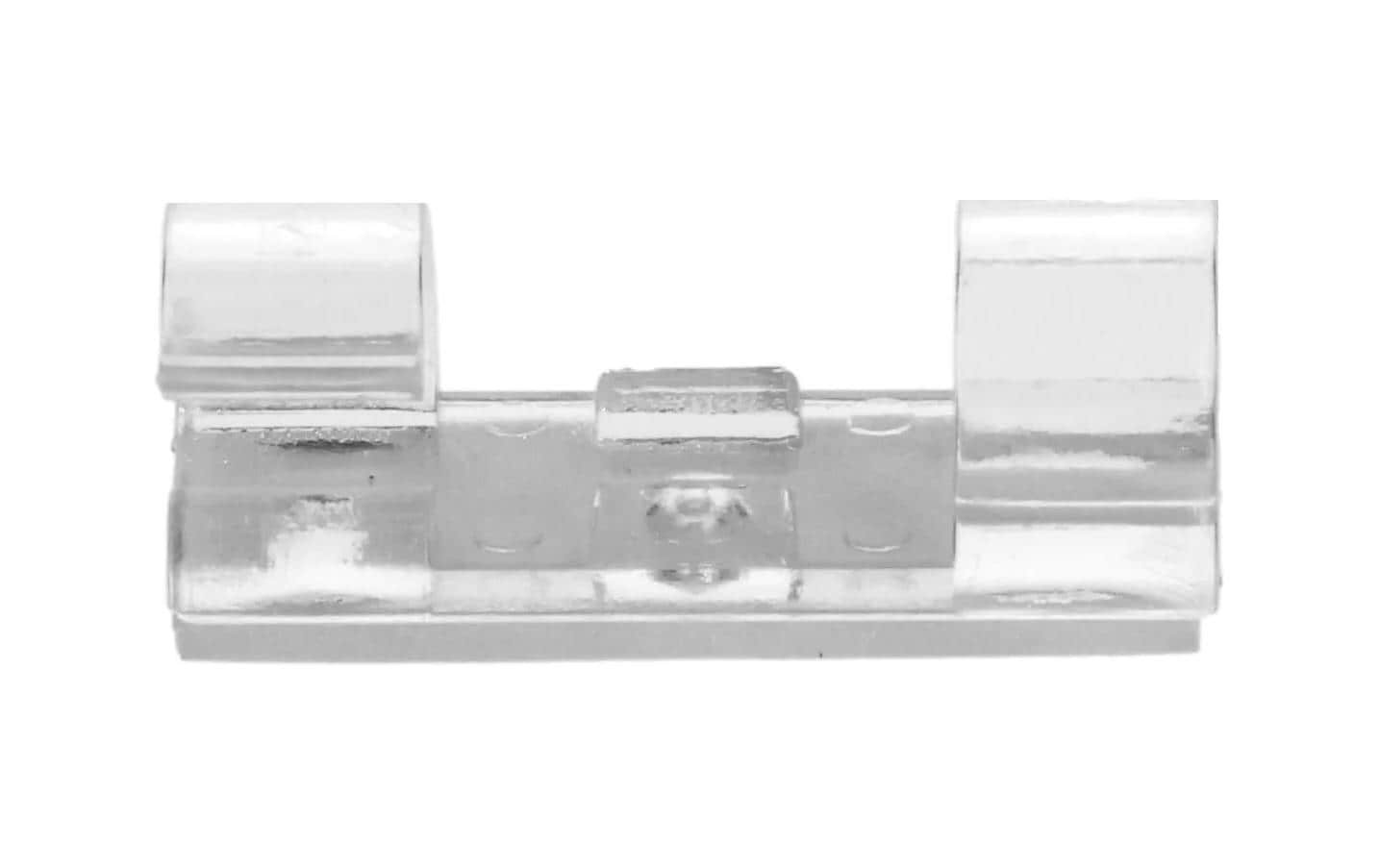 Max Hauri AG Max Hauri – Kabelclips 8 mm, transparent, 18 Stück