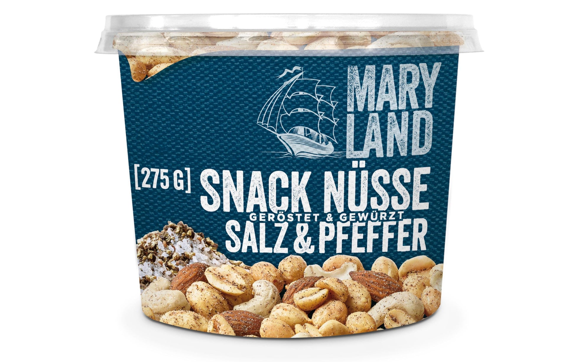 MARYLAND Nussmix – Salz & Pfeffer – 275 g