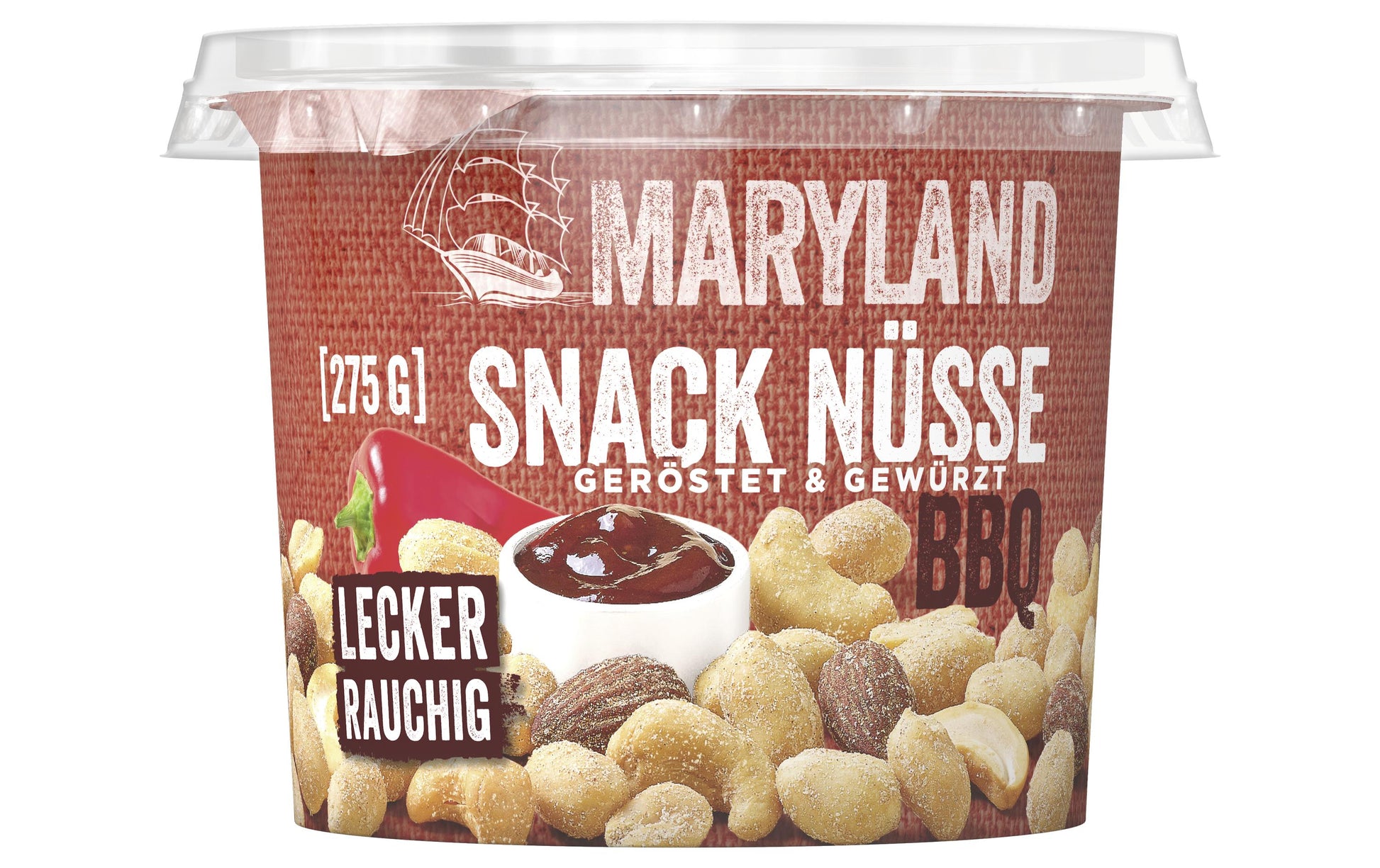 Maryland Snack Nüsse & Kerne – BBQ – 275 g