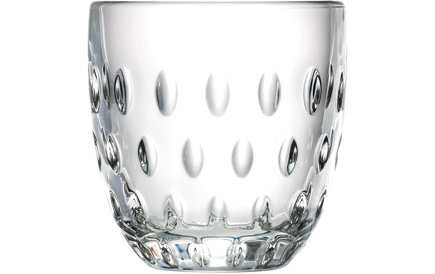 La Rochère Trinkglas Troquet – 4er Set, 250 ml, Ø 7,8 cm, Kalk-Natron-Glas, Transparent, spülmaschinenfest