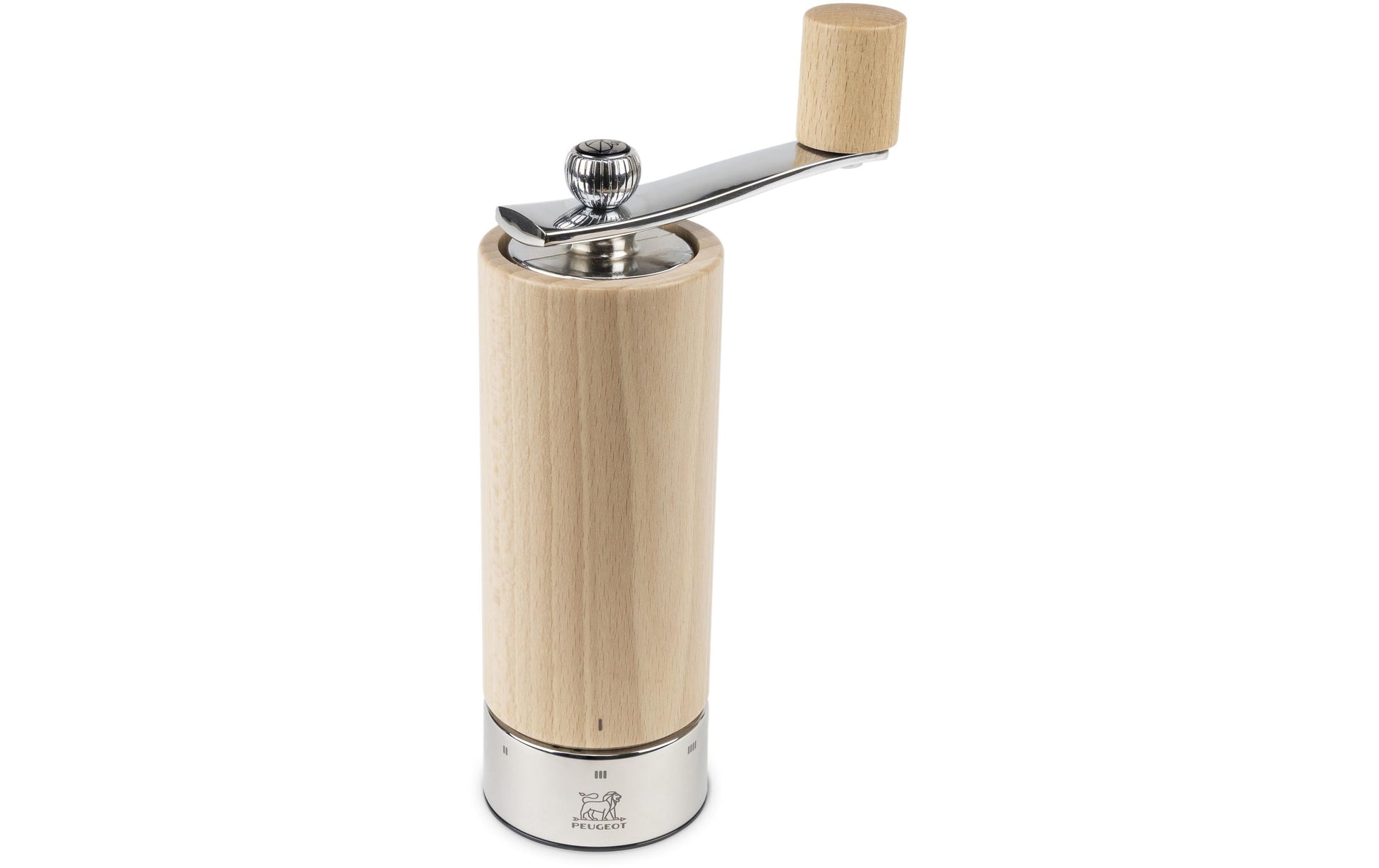 Peugeot Salz-/Pfeffermühle 18 cm, Buchenholz, Mahlwerk Edelstahl, Hellbraun