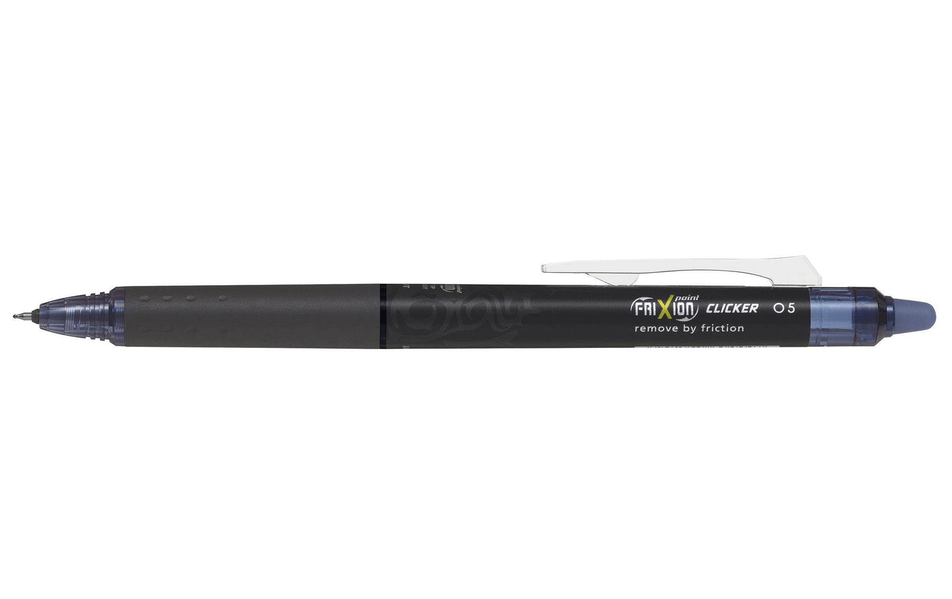 Pilot FriXion Point Clicker – radierbarer Tintenroller, 0,3 mm, blau-schwarz