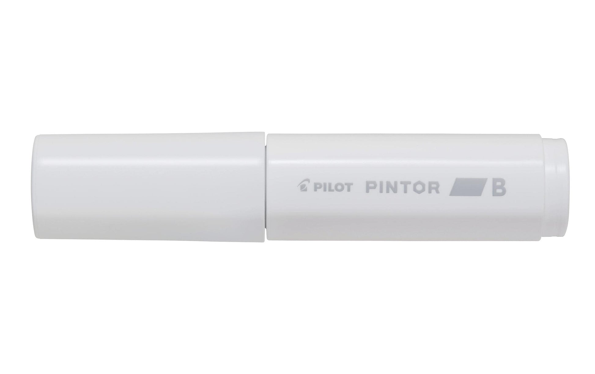 Pilot Pintor Kreativ-/Pigmentmarker – Keilspitze 8 mm, Weiss, Deckend, Geruchsarm – Für Viele Oberflächen