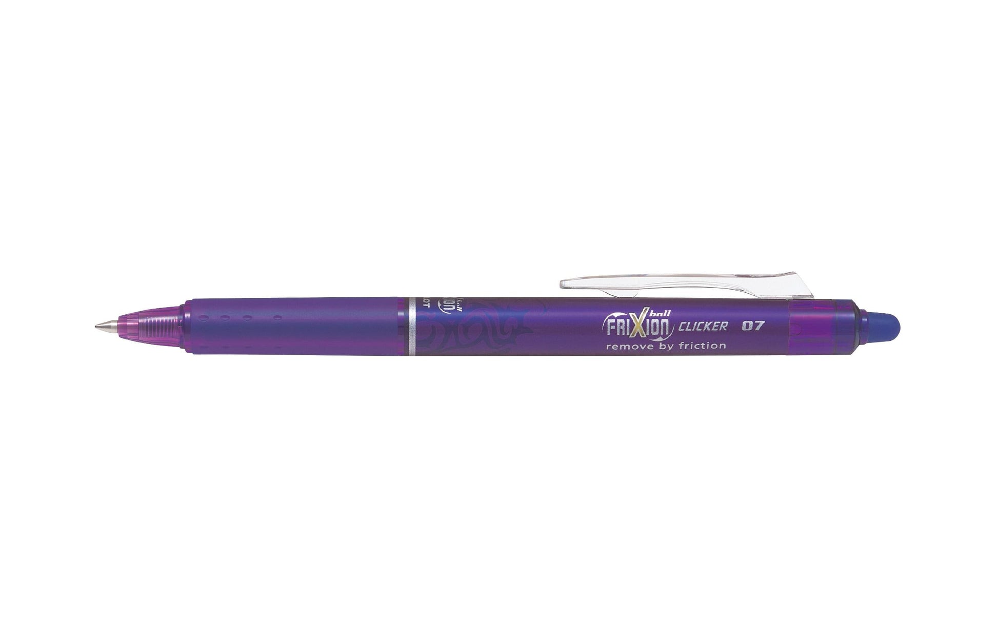 Pilot FriXion Ball Clicker – radierbarer Tintenroller, 0,7 mm, violett