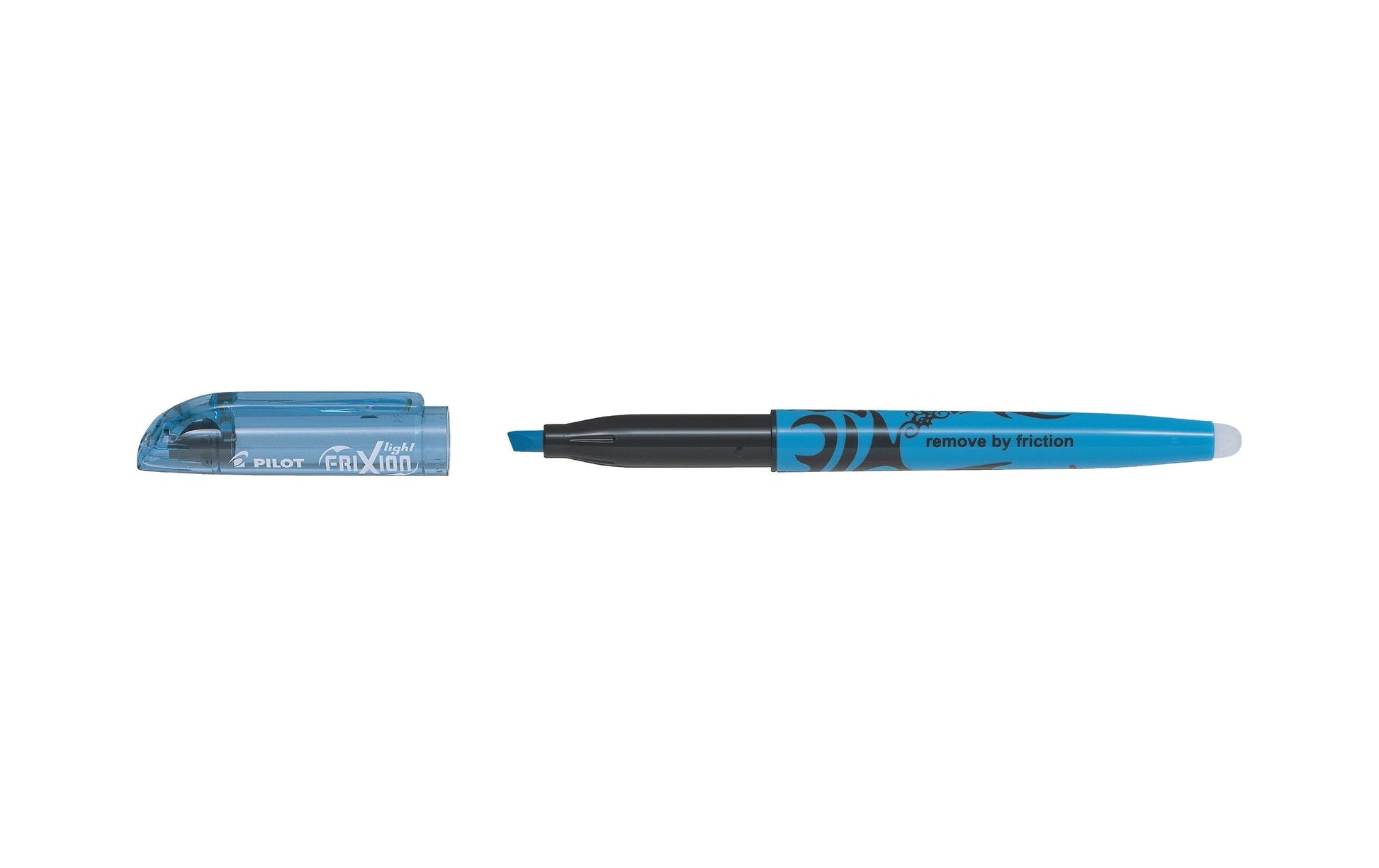 Pilot FriXion Light Textmarker Blau – Keilspitze, 3,3 mm, radierbar