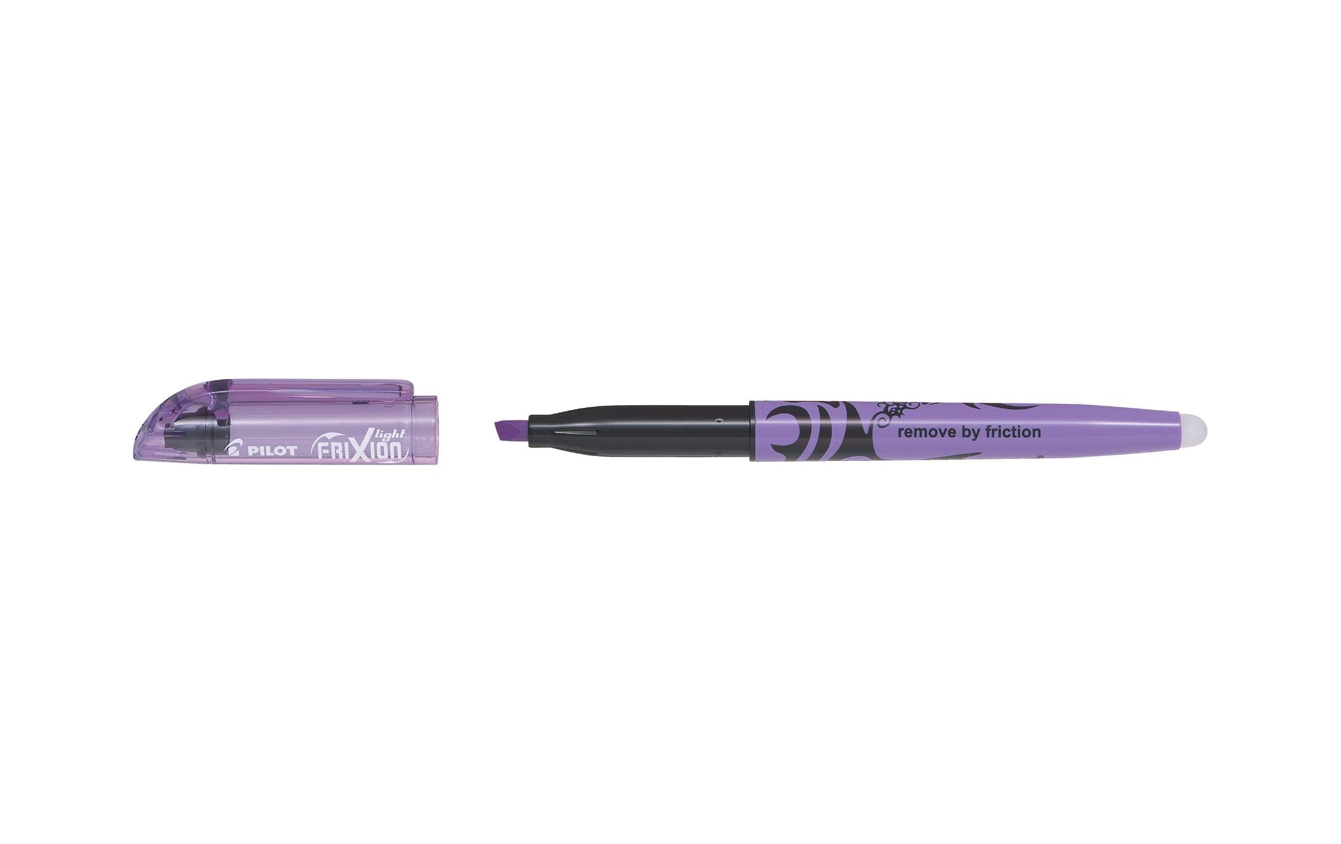 Pilot FriXion Light Textmarker Violett – Keilspitze, 3,3 mm, radierbar