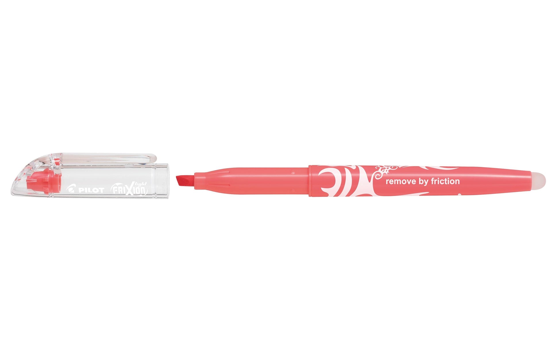 Pilot FriXion Light Textmarker Rot – Keilspitze, 3,3 mm, radierbar