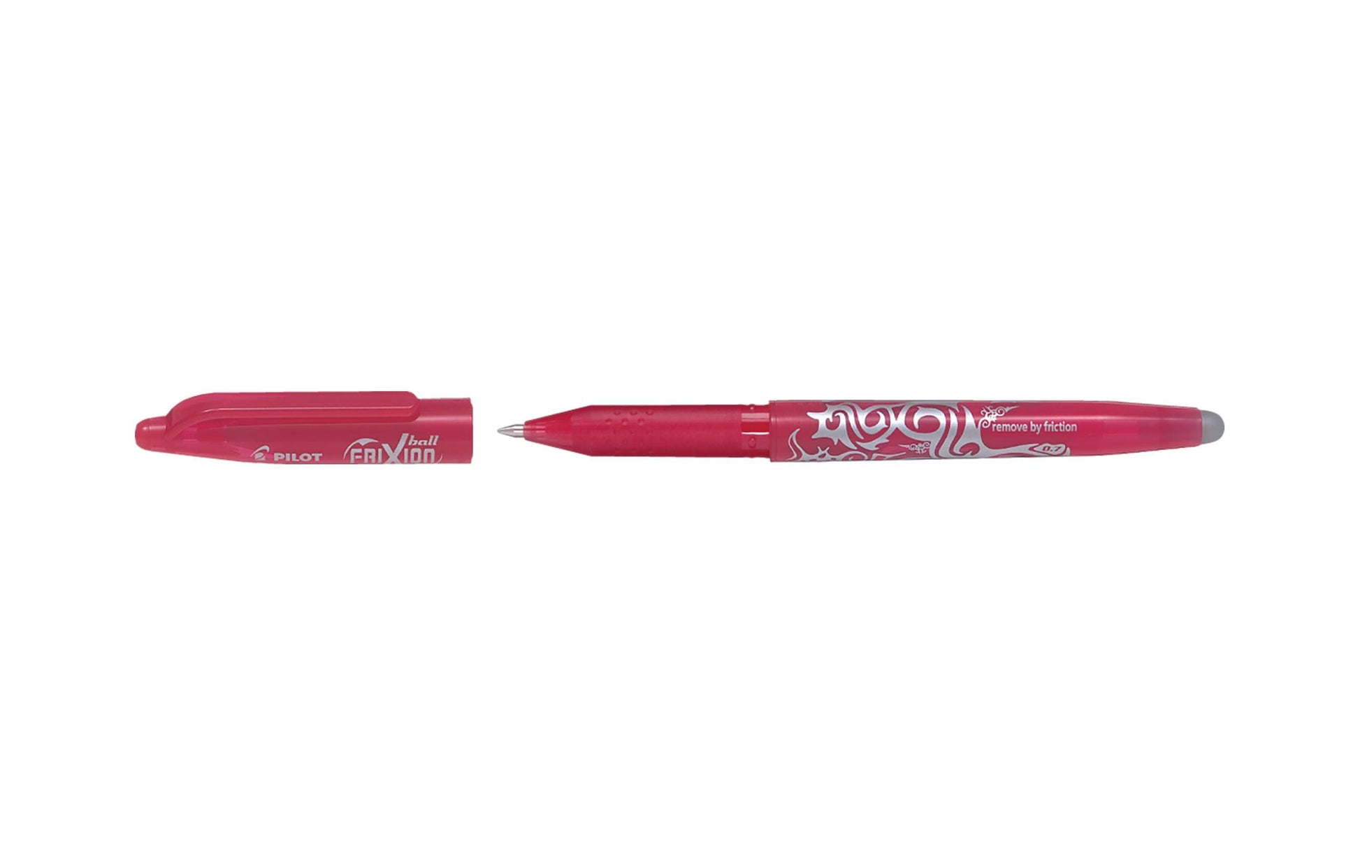 Pilot FriXion Ball Gelschreiber – pink, 0,7 mm, radierbar, Kappe, nachfüllbar