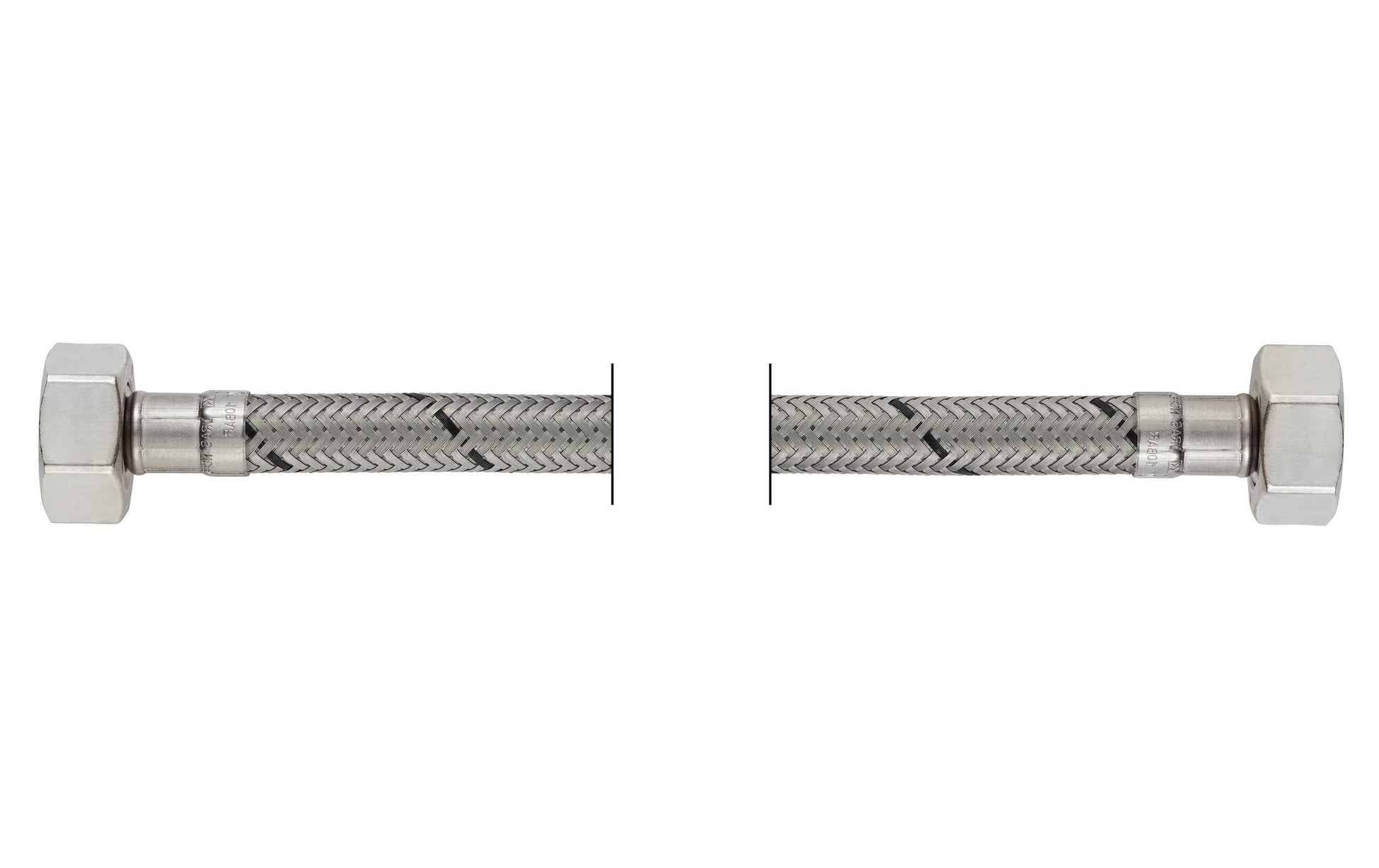 Flexo Anschlussschlauch – 3/4" Innengewinde × 3/4" Innengewinde, 75 cm