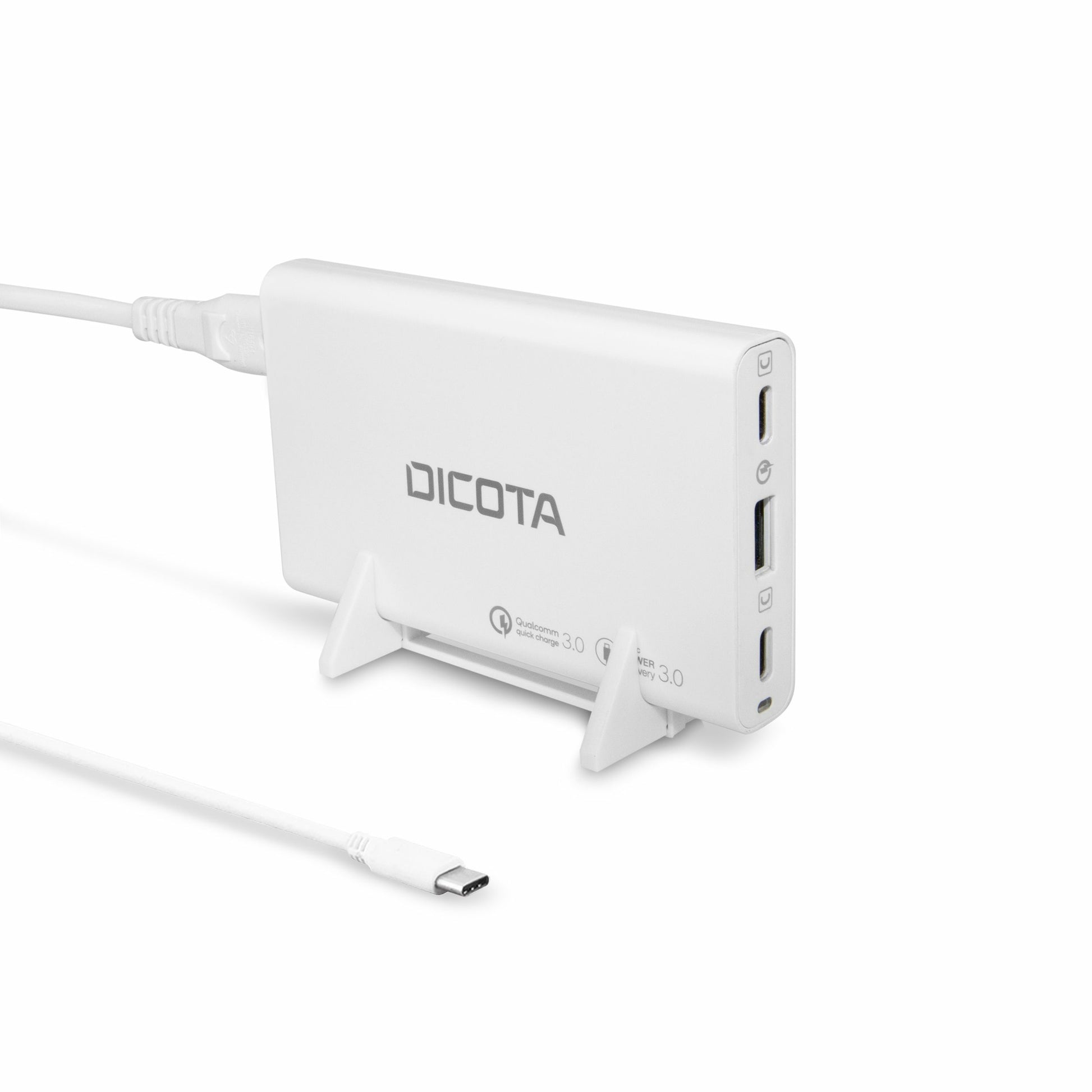 DICOTA Ladegerät – 65 W, 3× Anschlüsse