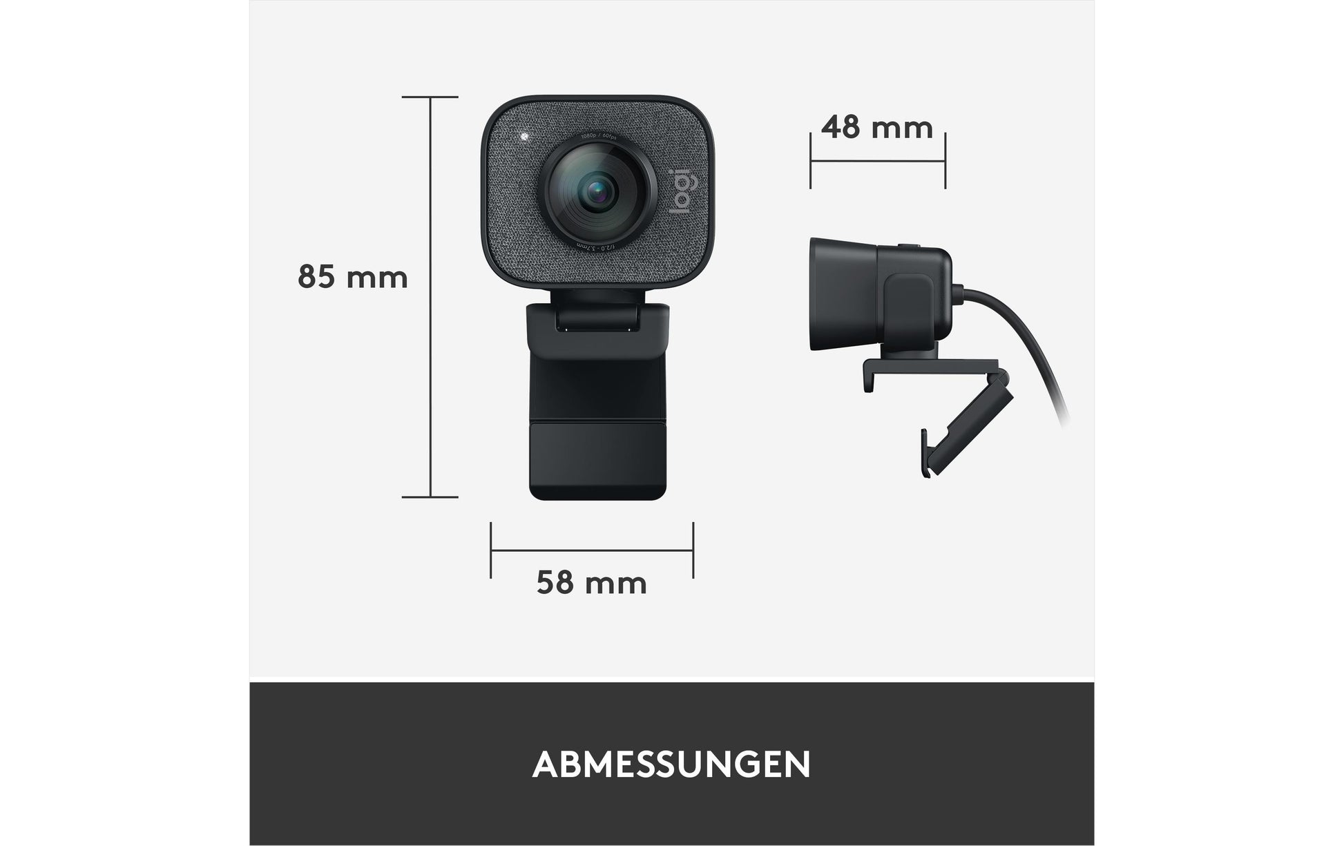 Logitech StreamCam – Webcam – Graphit