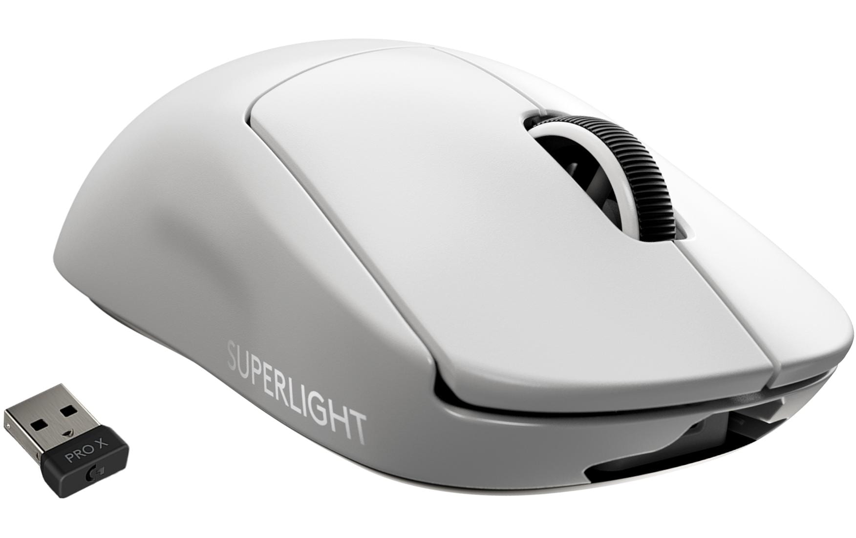 Logitech G PRO X SUPERLIGHT – Gaming-Maus – Kabellos (2,4 GHz), 25600 DPI, Rechts, Weiss