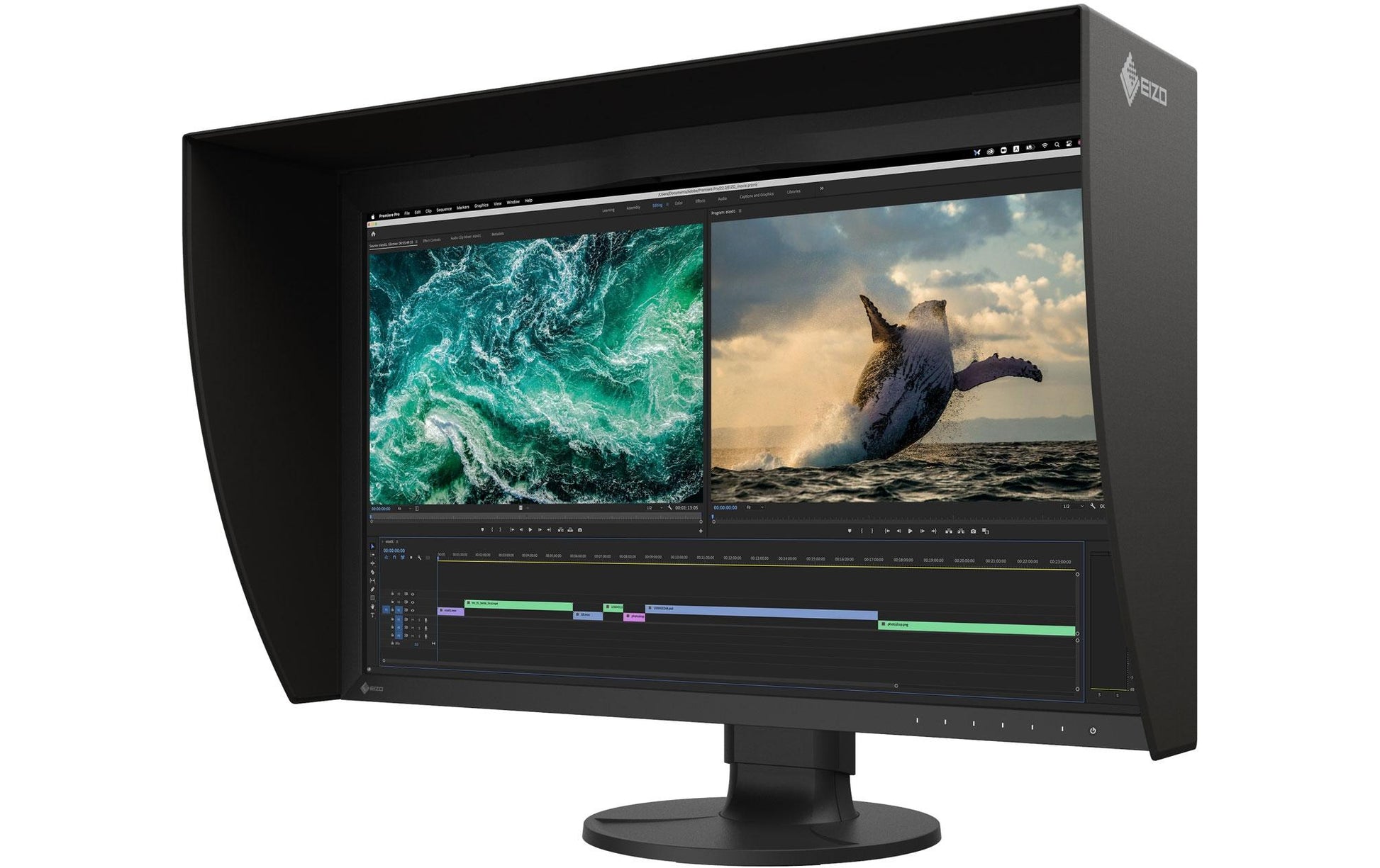 EIZO CG2700S SWISS EDITION – Monitor, 27", 2560 × 1440 (WQHD), Schwarz